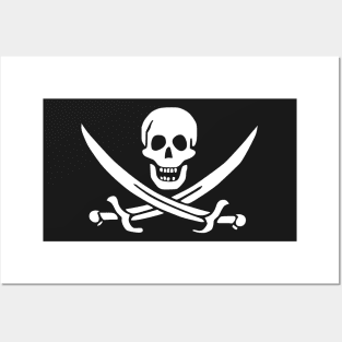 Calico Jack Rackham Flag Posters and Art